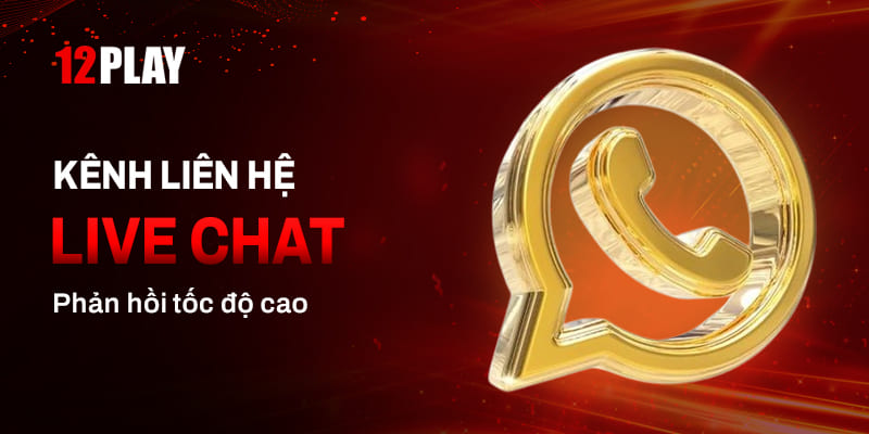 Cách kết nối qua kênh liên hệ Live Chat