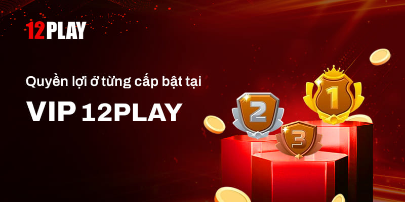 Quyền lợi ở từng cấp bậc VIP 12Play chi tiết nhất